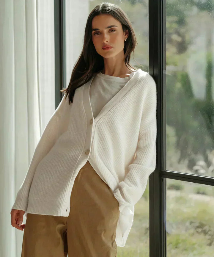 Sarah – Ultra-Comfortable Cashmere Cardigan