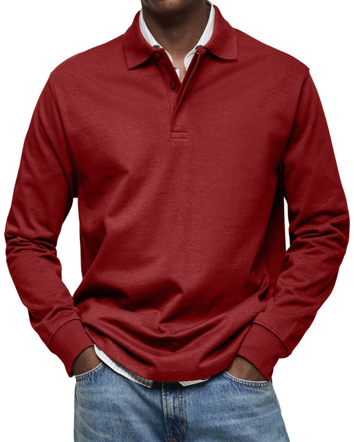 Jack | Classic Long Sleeve Polo Shirt