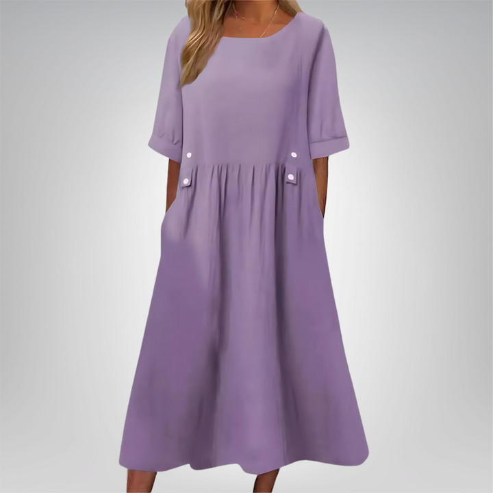 Claire - Relaxed Midi Dress