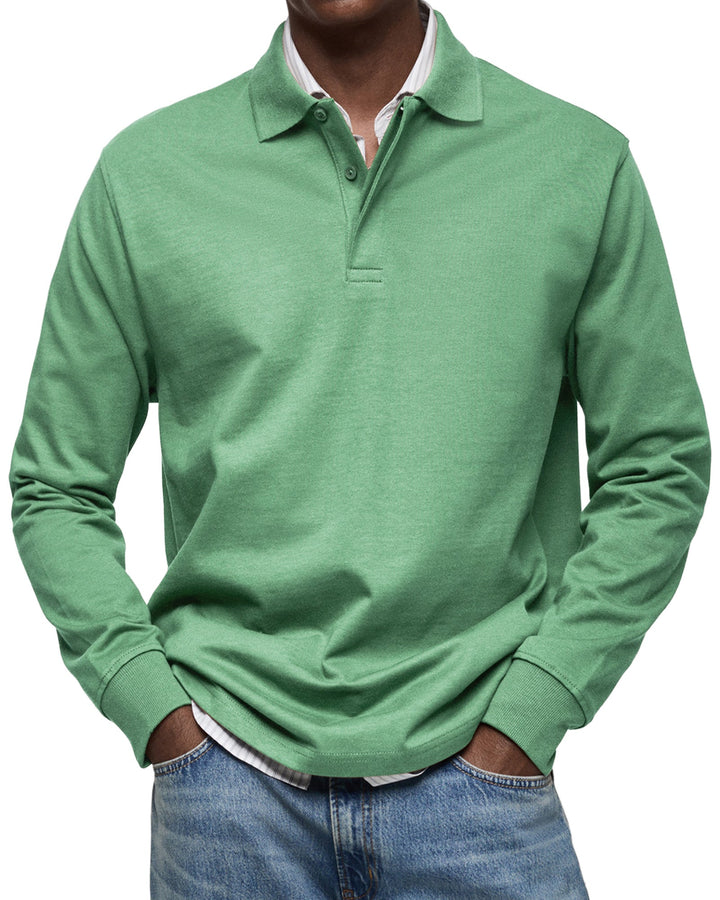 Jack | Classic Long Sleeve Polo Shirt