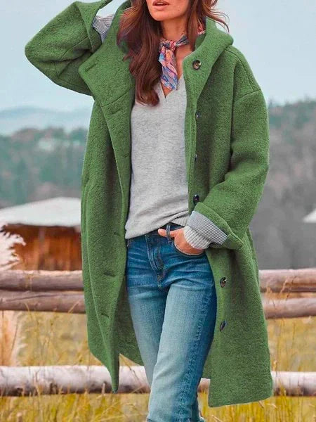 Harper - Classic coat with a cozy touch