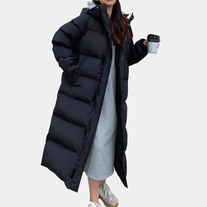Emma – Windproof Long Puffer Coat