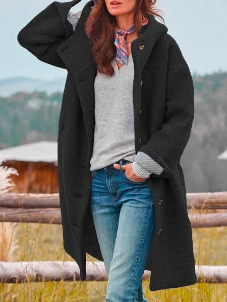 Harper - Classic coat with a cozy touch