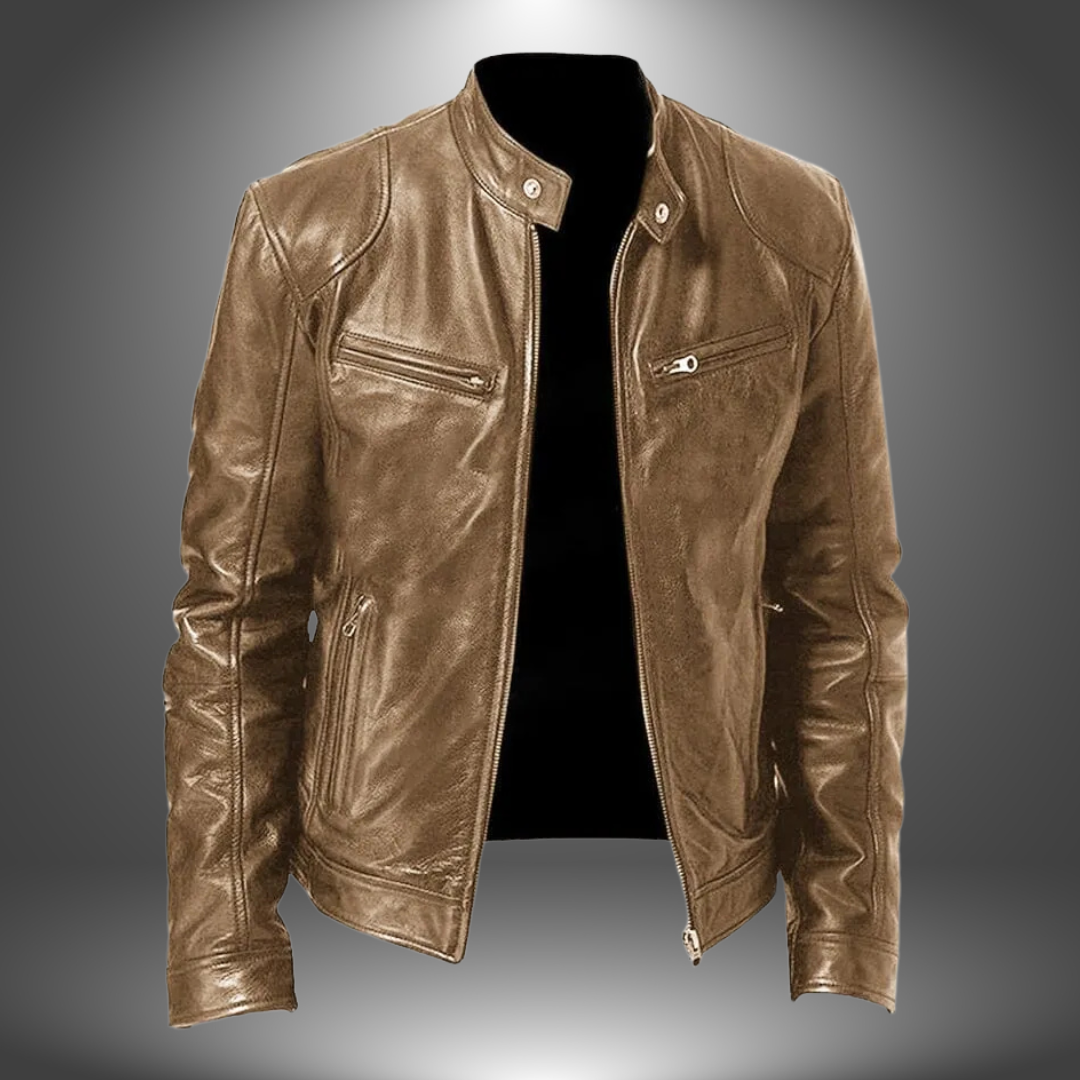 Elias – Artisan Leather Jacket with Authentic Craftsmanship