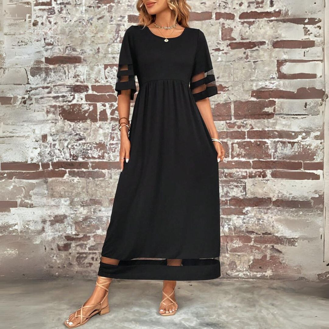 Madison – Elegant Midi Dress with a Slimming Silhouette