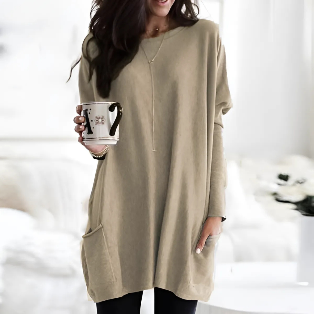 Ava | Effortless Longline Dress with Flattering Fit