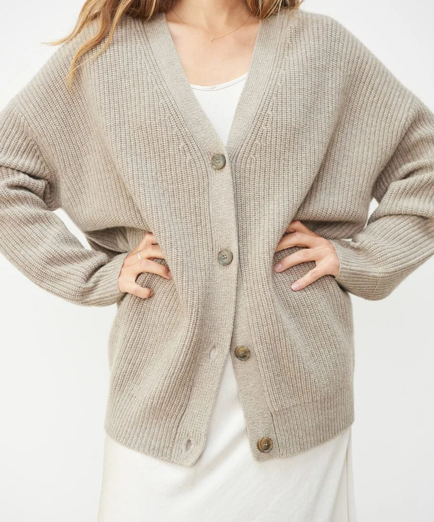 Sarah – Ultra-Comfortable Cashmere Cardigan