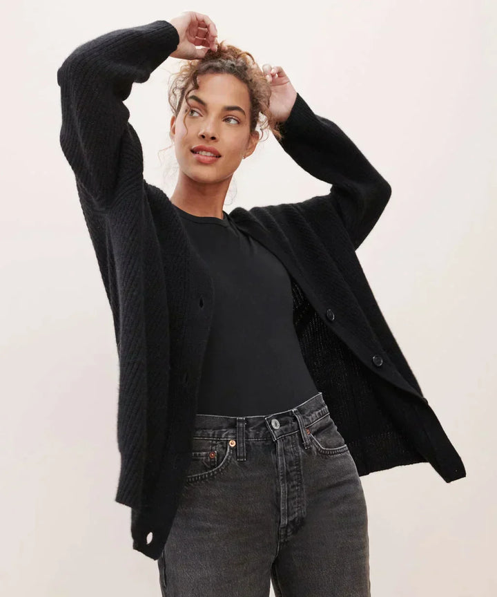 Sarah – Ultra-Comfortable Cashmere Cardigan