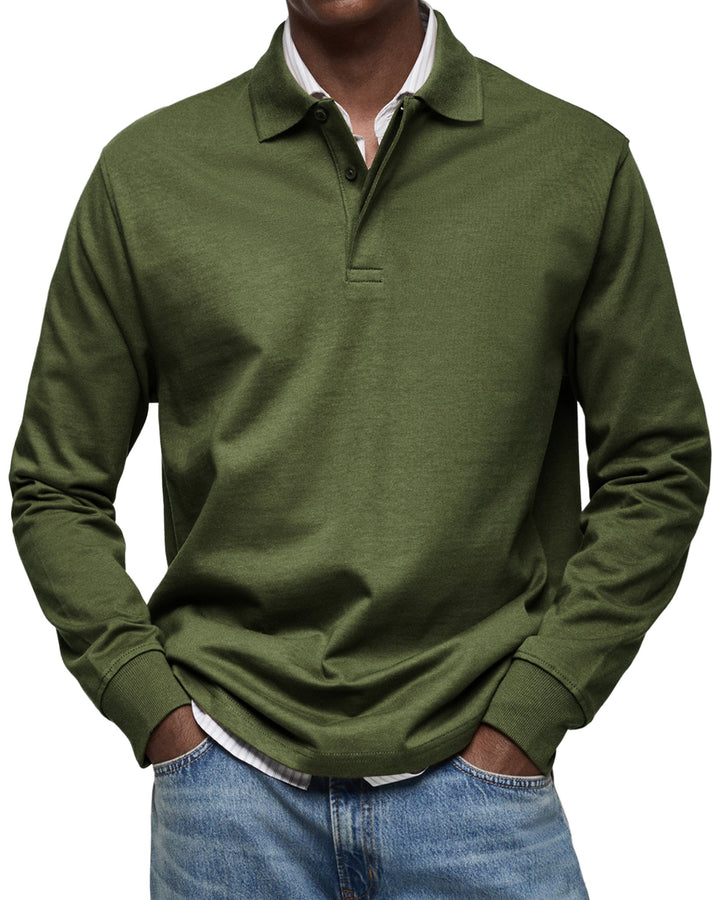 Jack | Classic Long Sleeve Polo Shirt