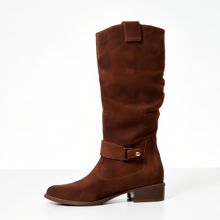 Velura™ | Luxe Knee-High Suede Boots