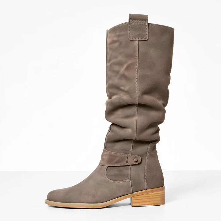 Velura™ | Luxe Knee-High Suede Boots