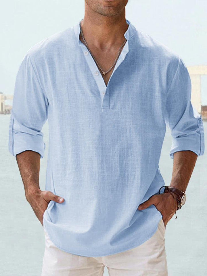 Charlie™ | Breathable Linen Shirt