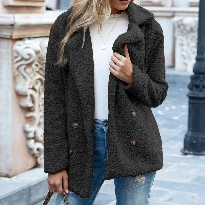 Hailey – Trendy Padded Teddy Jacket