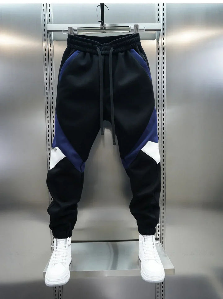 Alan | Modern Contrast Panel Joggers