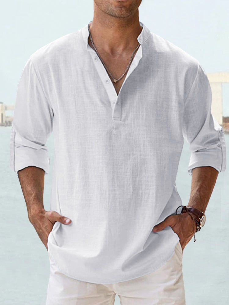 Charlie™ | Breathable Linen Shirt