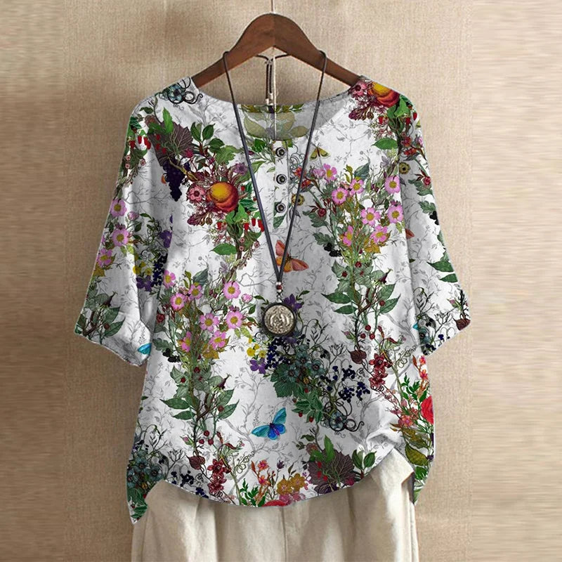 Anya™ | Vintage-Style Blouse