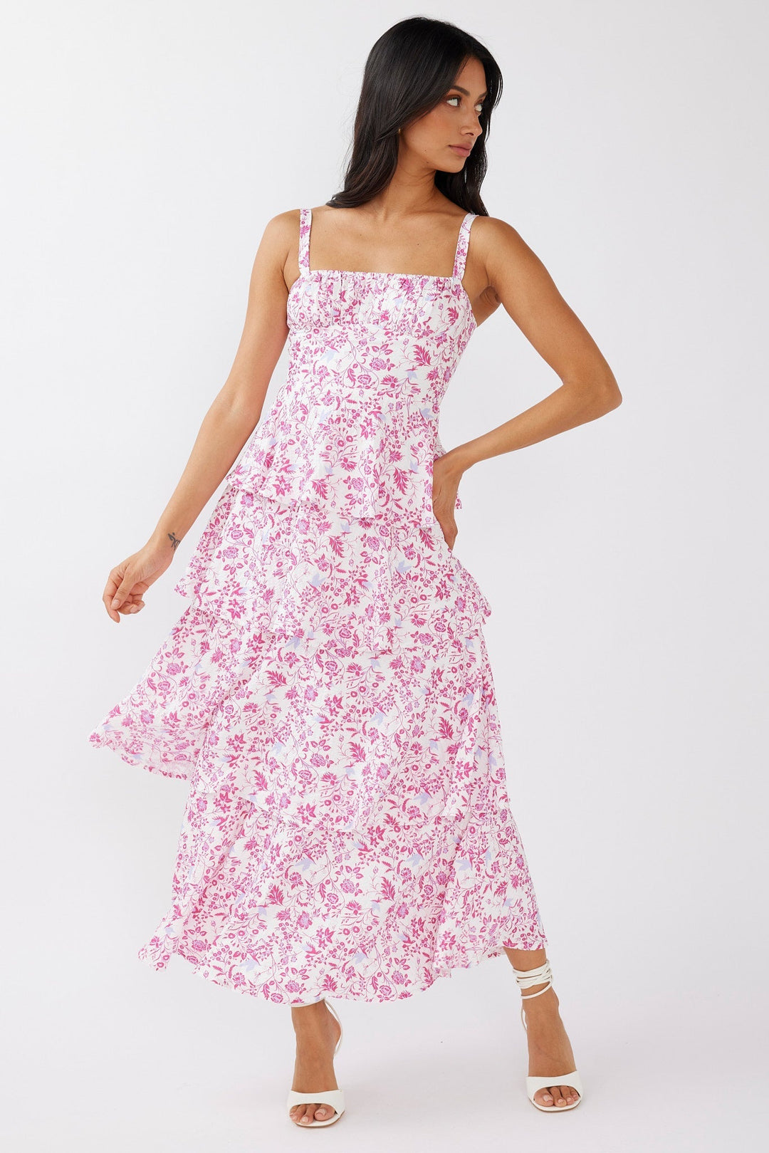 Mathilda Midi Floral Dress