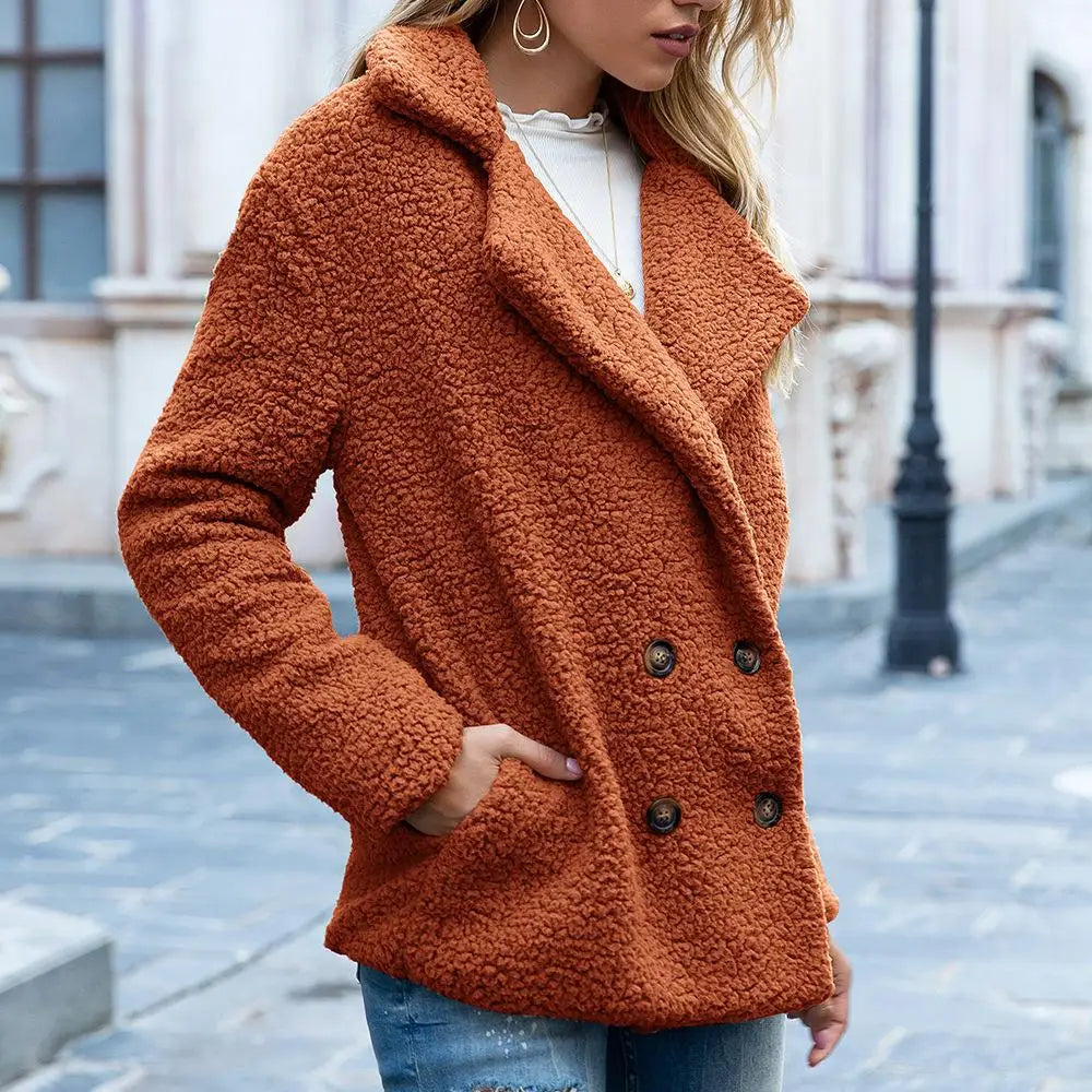 Hailey – Trendy Padded Teddy Jacket