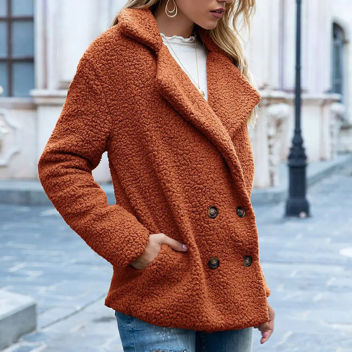 Hailey – Trendy Padded Teddy Jacket