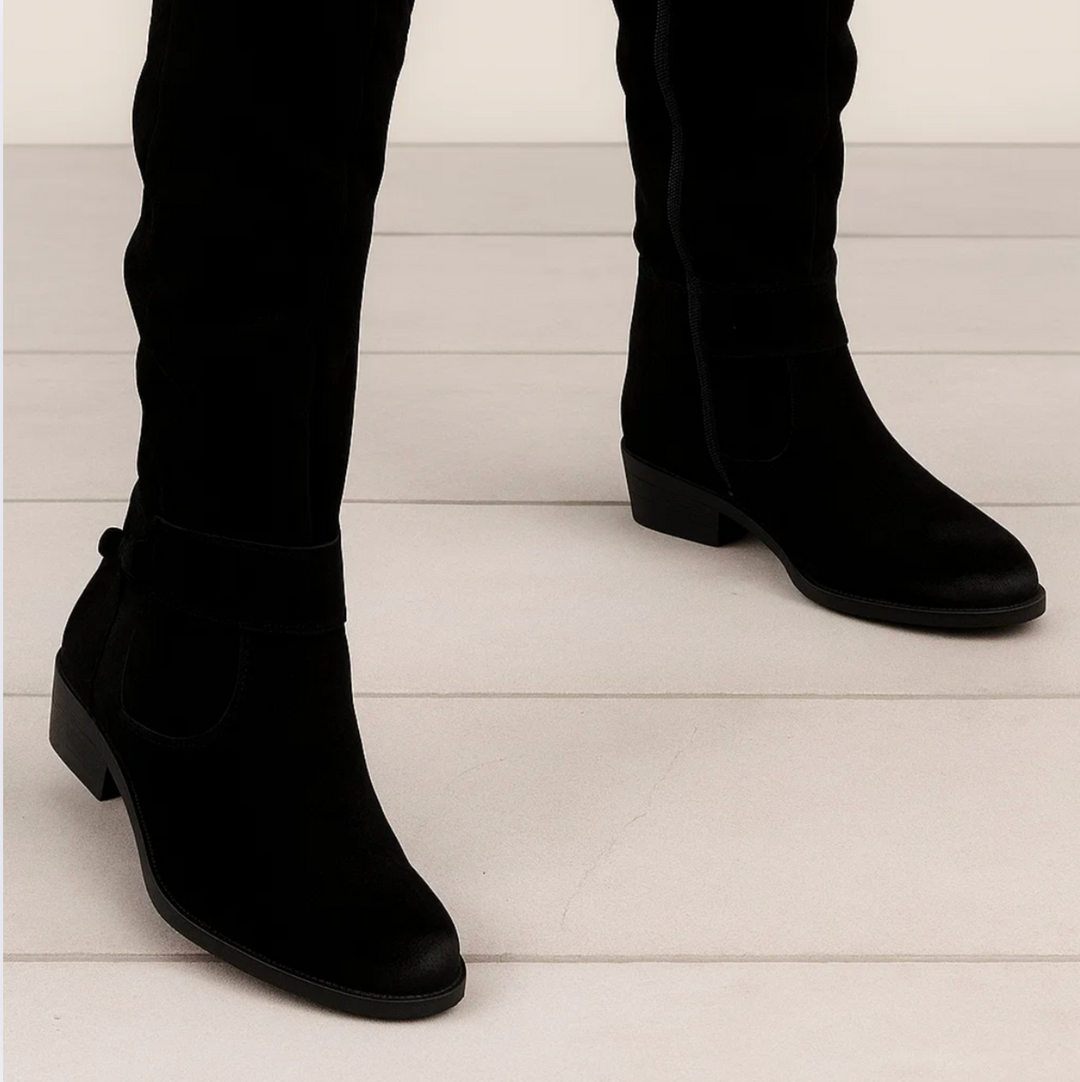 Velura™ | Luxe Knee-High Suede Boots