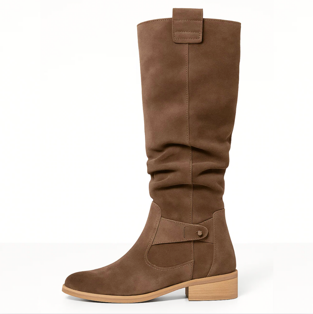 Velura™ | Luxe Knee-High Suede Boots