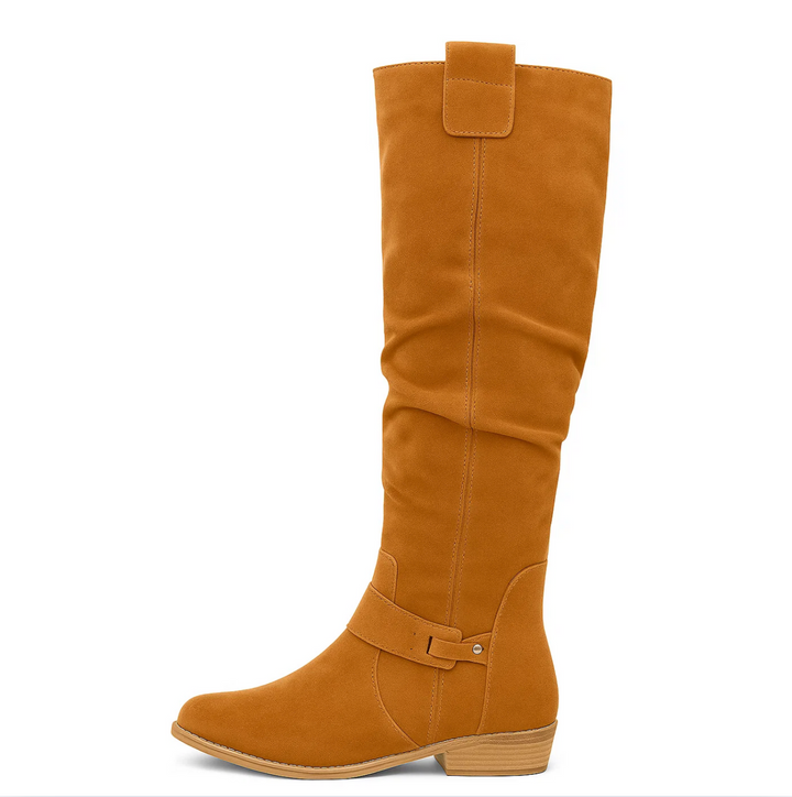 Velura™ | Luxe Knee-High Suede Boots