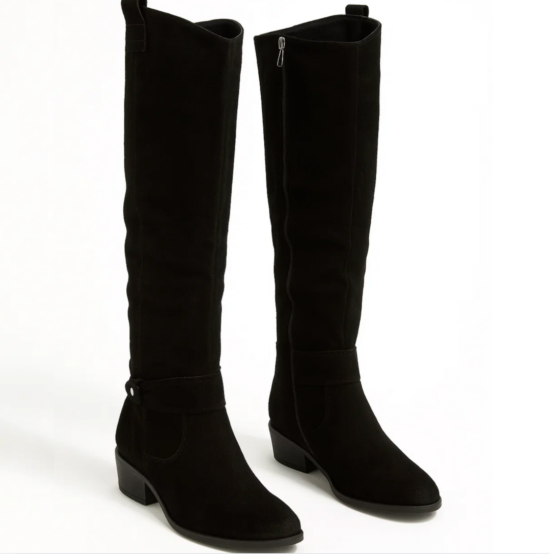 Velura™ | Luxe Knee-High Suede Boots