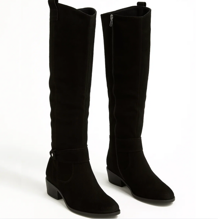 Velura™ | Luxe Knee-High Suede Boots