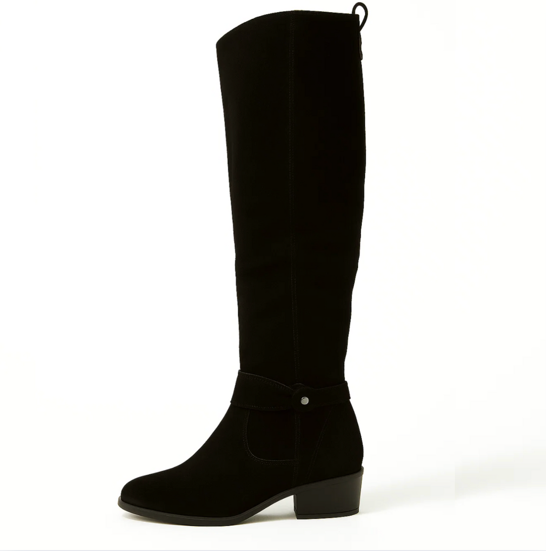 Velura™ | Luxe Knee-High Suede Boots