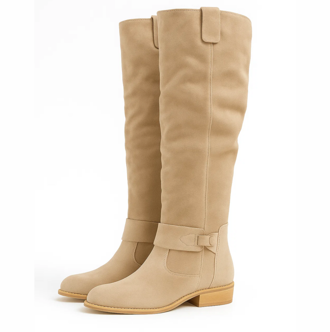 Velura™ | Luxe Knee-High Suede Boots