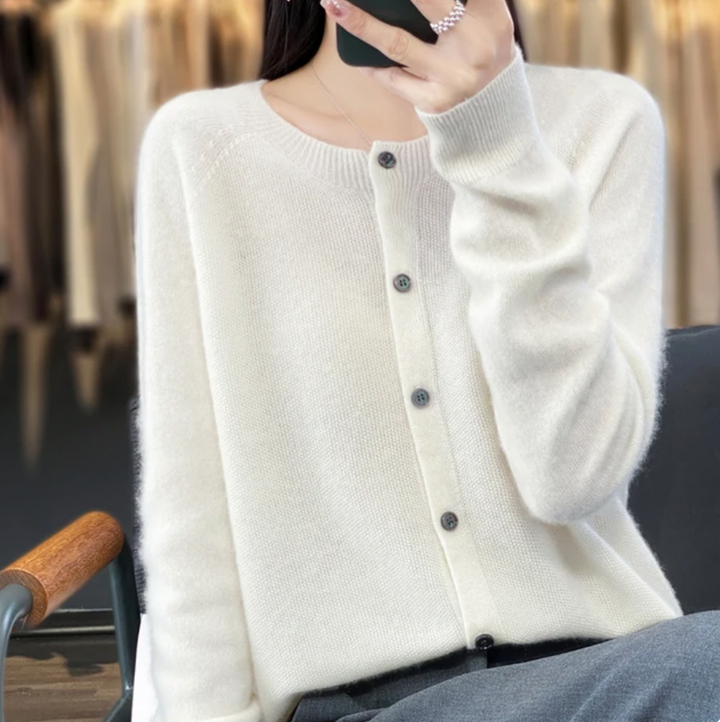 Emily | Soft Wool Cardigan