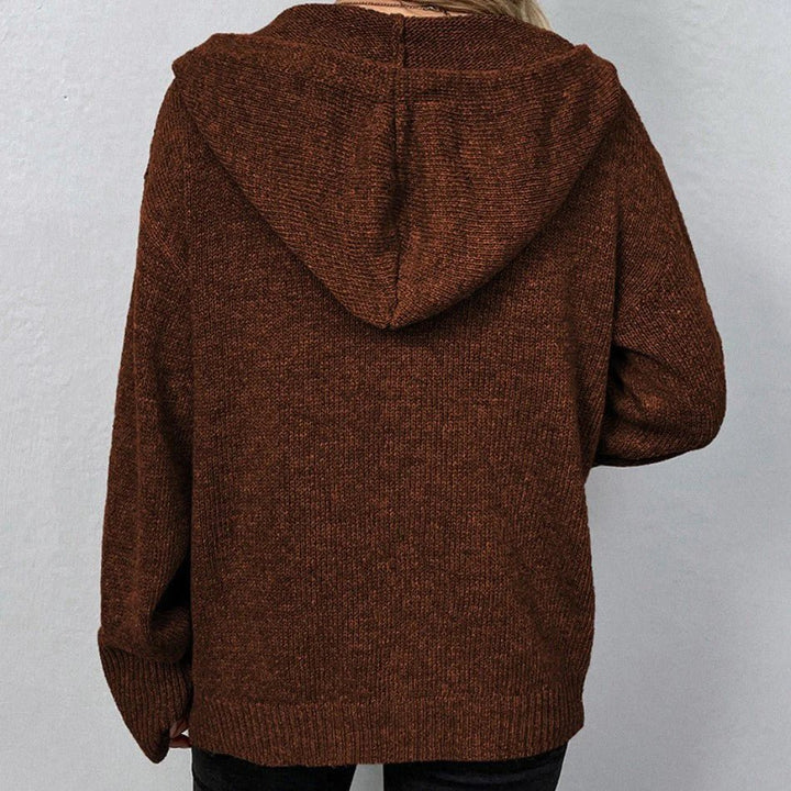 Sophia | Cardigan with Hood and Buttons