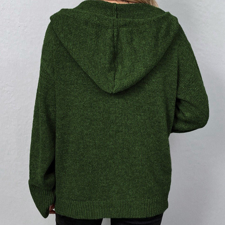 Sophia | Cardigan with Hood and Buttons
