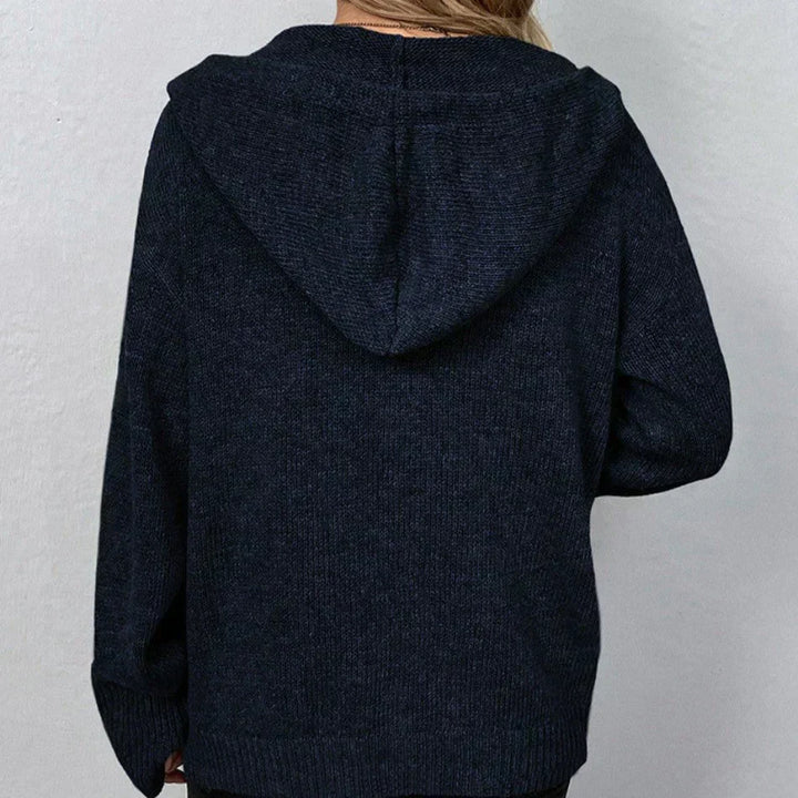 Sophia | Cardigan with Hood and Buttons
