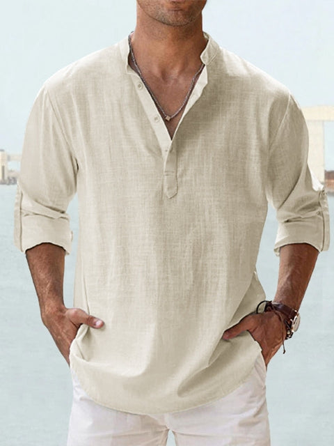 Charlie™ | Breathable Linen Shirt