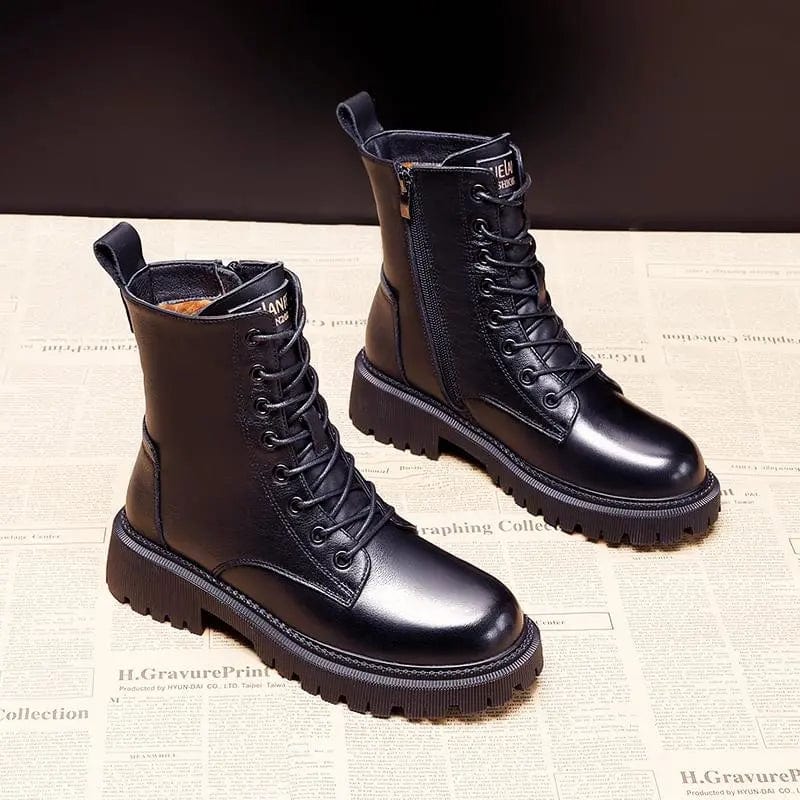 Helena™ - Lace-up boots with lined interior