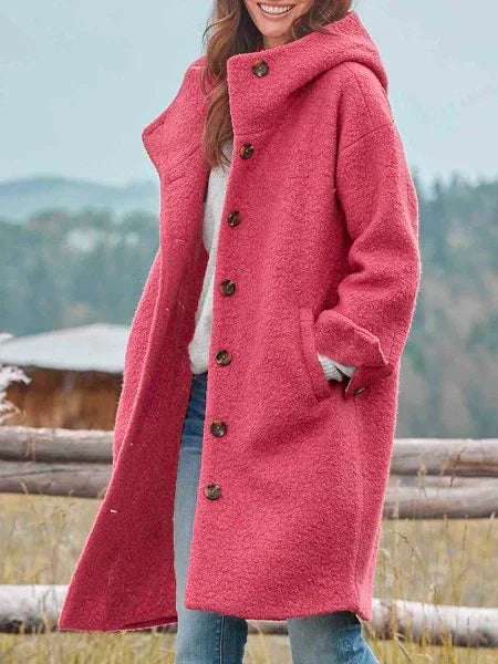 Harper - Classic coat with a cozy touch