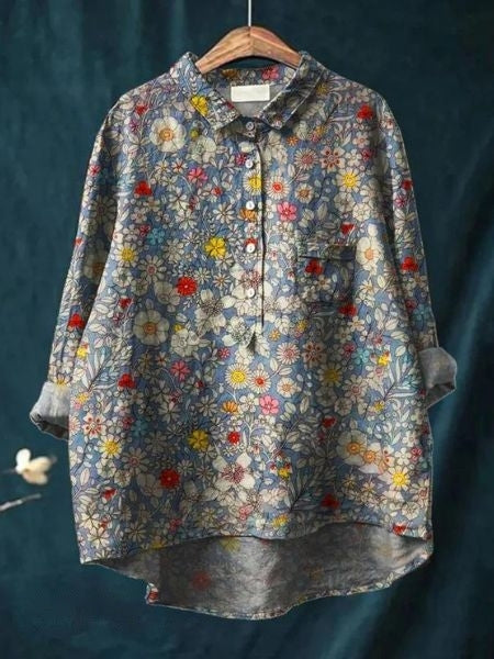 Donna™ - Floral Print Blouse