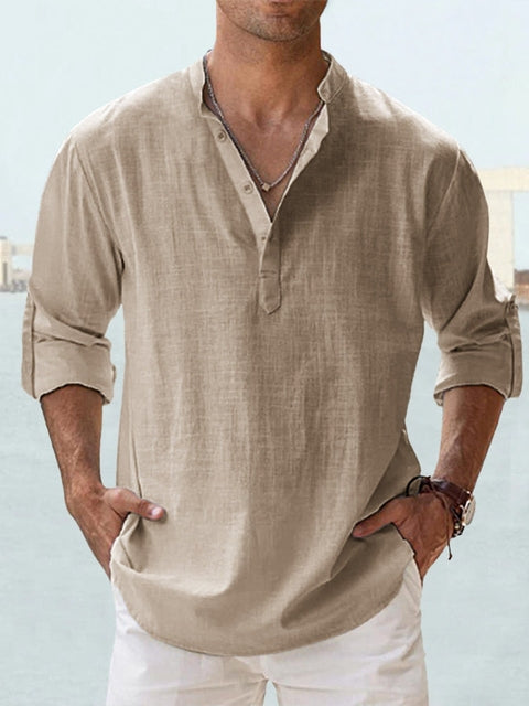 Charlie™ | Breathable Linen Shirt