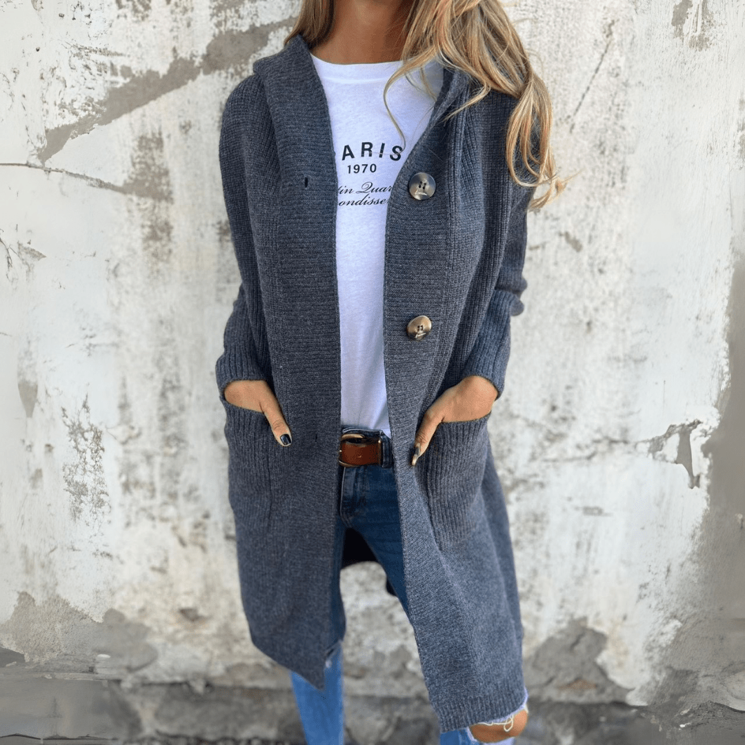 Ashley - Elegant Long Women’s Cardigan