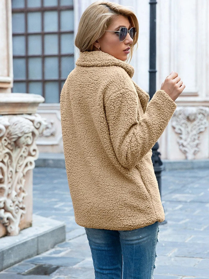 Hailey – Trendy Padded Teddy Jacket
